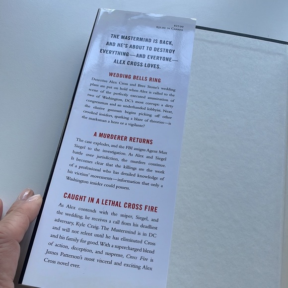 James Patterson: Cross Fire. Hardcover. EUC - Picture 2 of 4